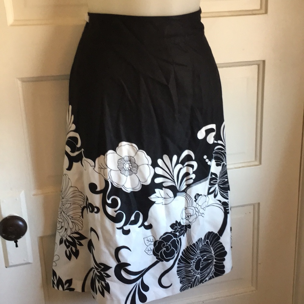 White House Black Market  midi skirt